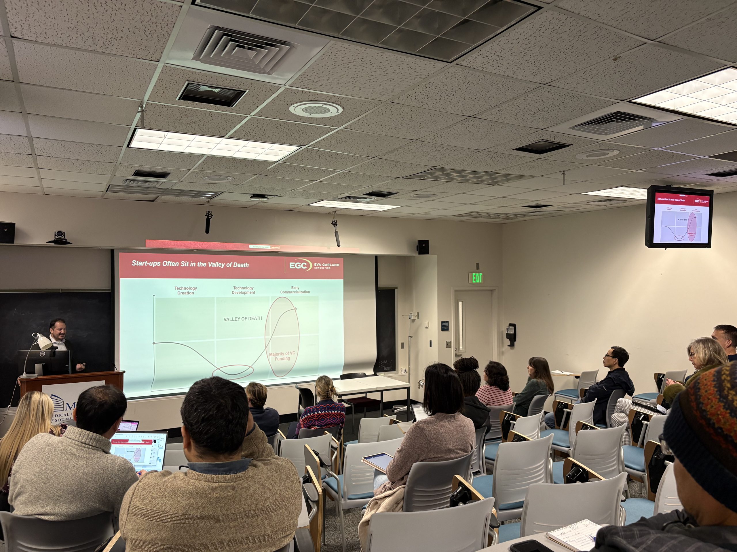 Crowd at Lunch Learn Event